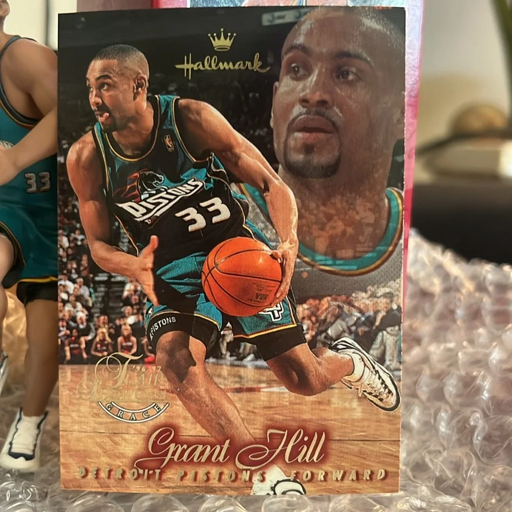 Hallmark 1998 Vintage Ornament Grant Hill Hoop Stars # 4 Series EUC